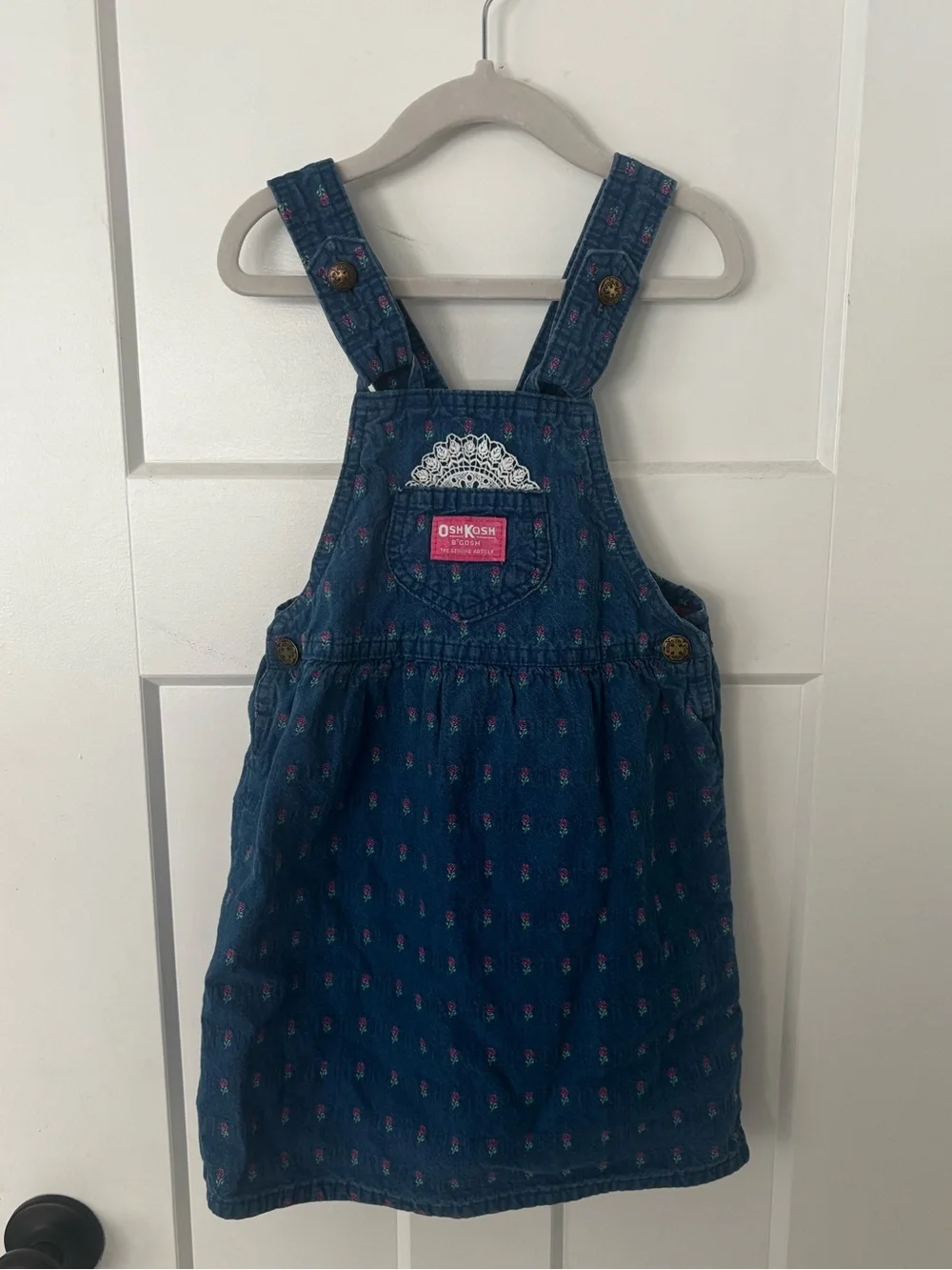 Vintage OshKosh B'gosh Denim Overall Dress